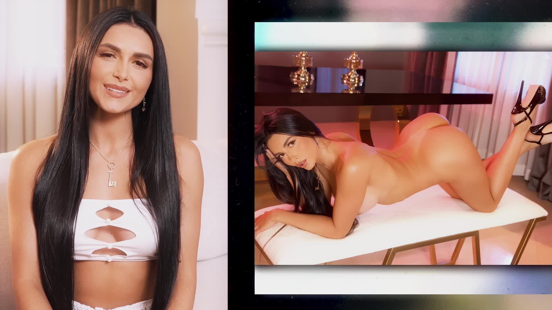 Hậu trường phim sex cực đẹp của em siêu mẫu Mỹ la tinh vú to khi quay phim